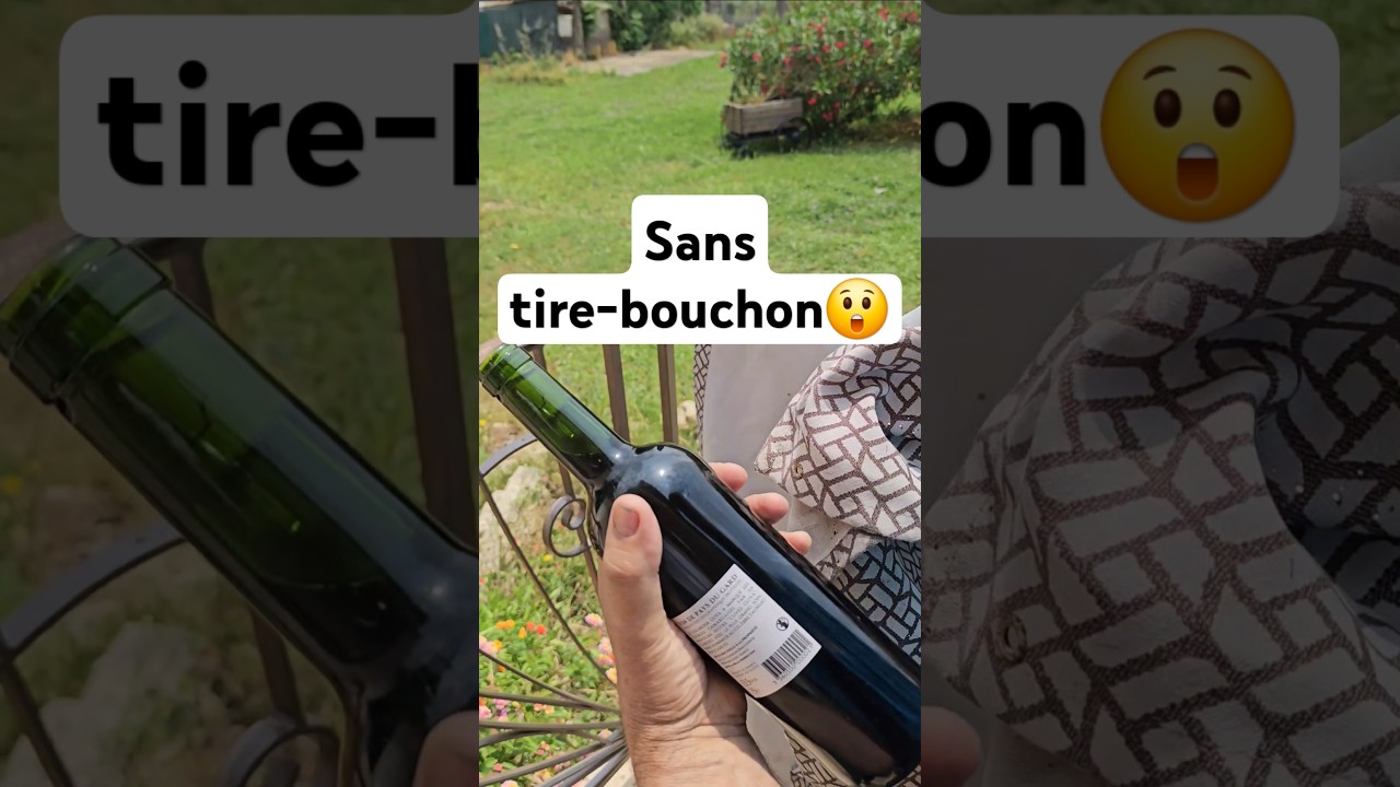 SUPER ASTUCE!🍷