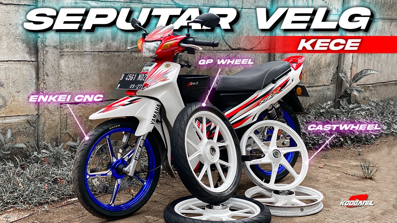 SPIL VELG IDAMAN ENKEI CNC, GP WHEEL, CASTWHEEL - F1ZR 2002