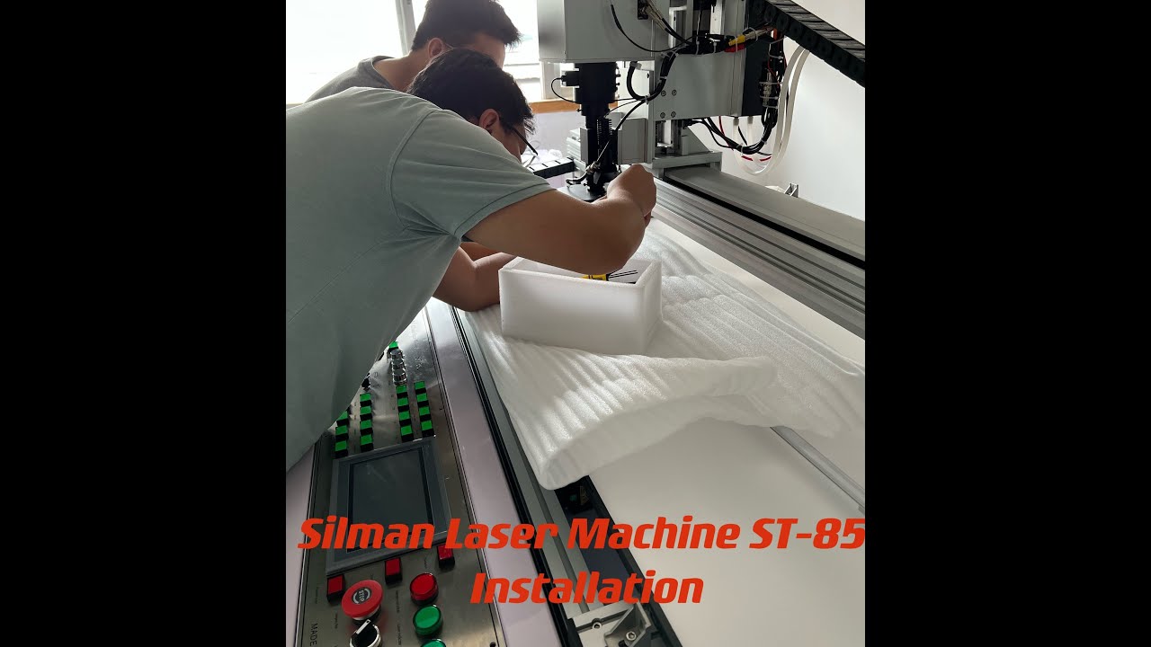 Установка лазерной машины для ремонта панели телевизора и ноутбука Silman ST-85L