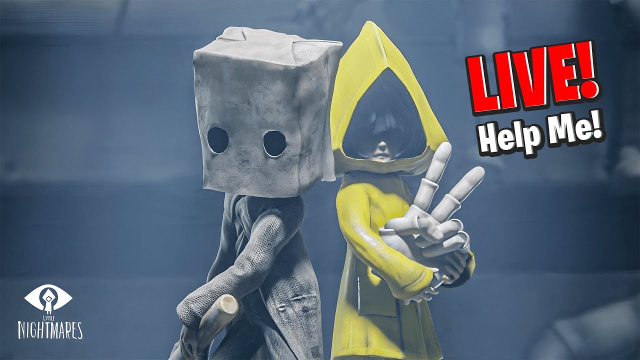 This game is scary 😱 | Little Nightmares LIVE🔴