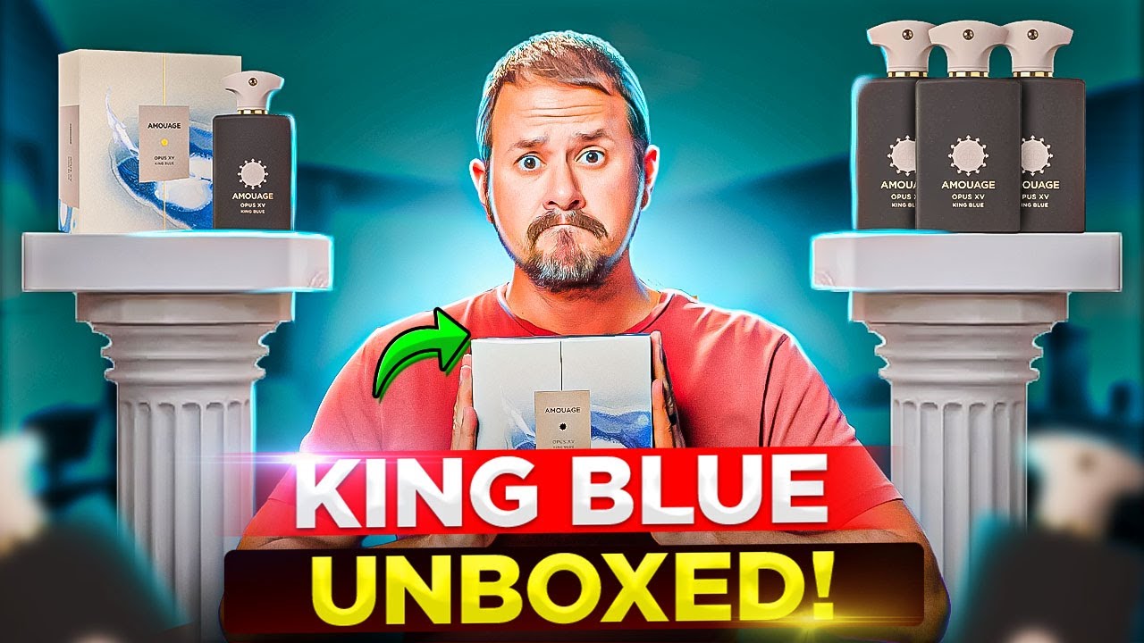 NEW Amouage King Blue FIRST IMPRESSIONS - Must Own Blue Fragrance?