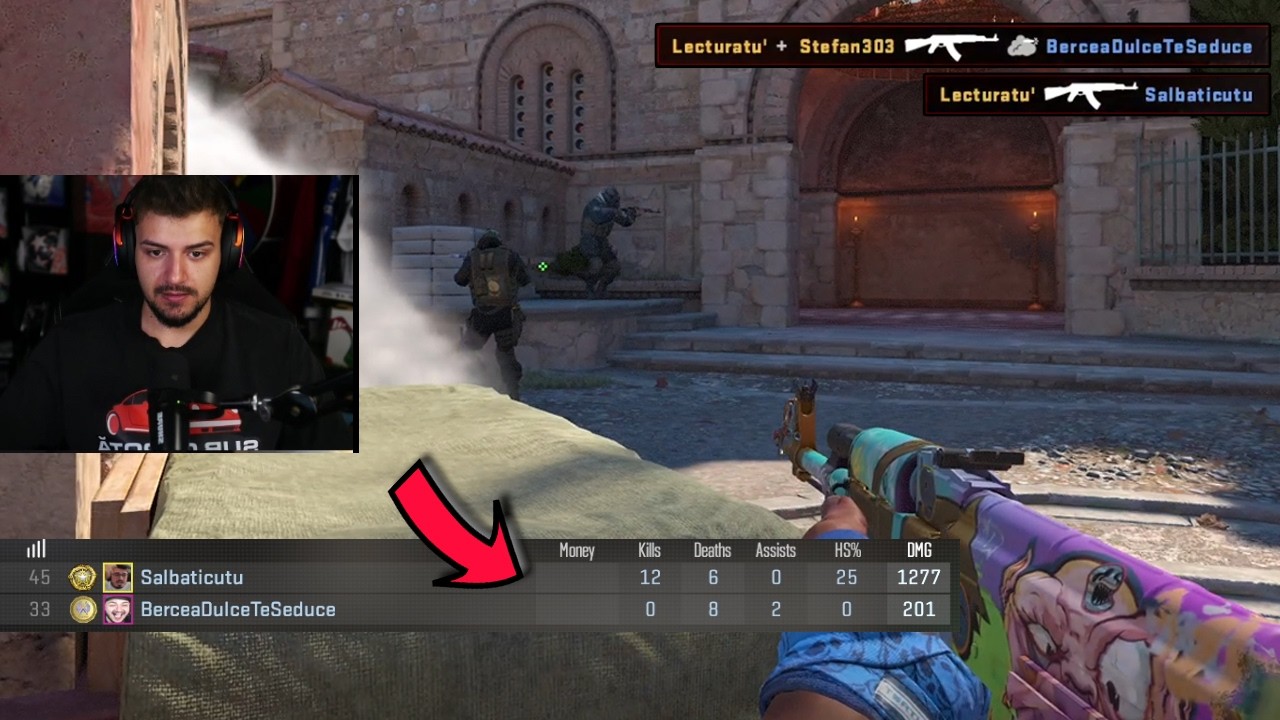 AMICU 0 KILL URI IN 12 RUNDE PE CS 😂😂😂