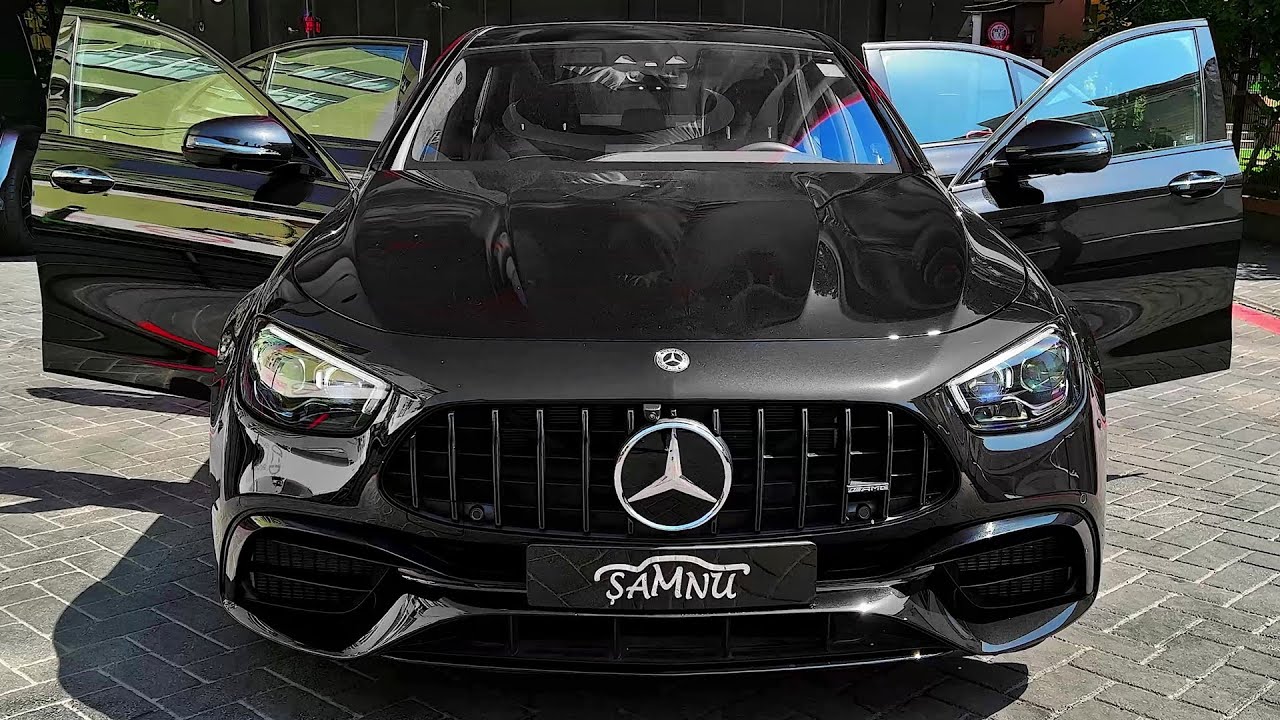 2022 Mercedes E-Class E63 AMG - детали интерьера и экстерьера