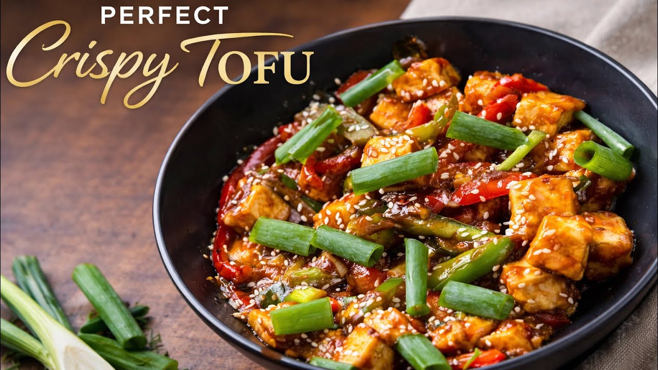 Perfect Crispy Tofu Stir Fry | Better Than Takeout! (Easy 20-Min Recipe)