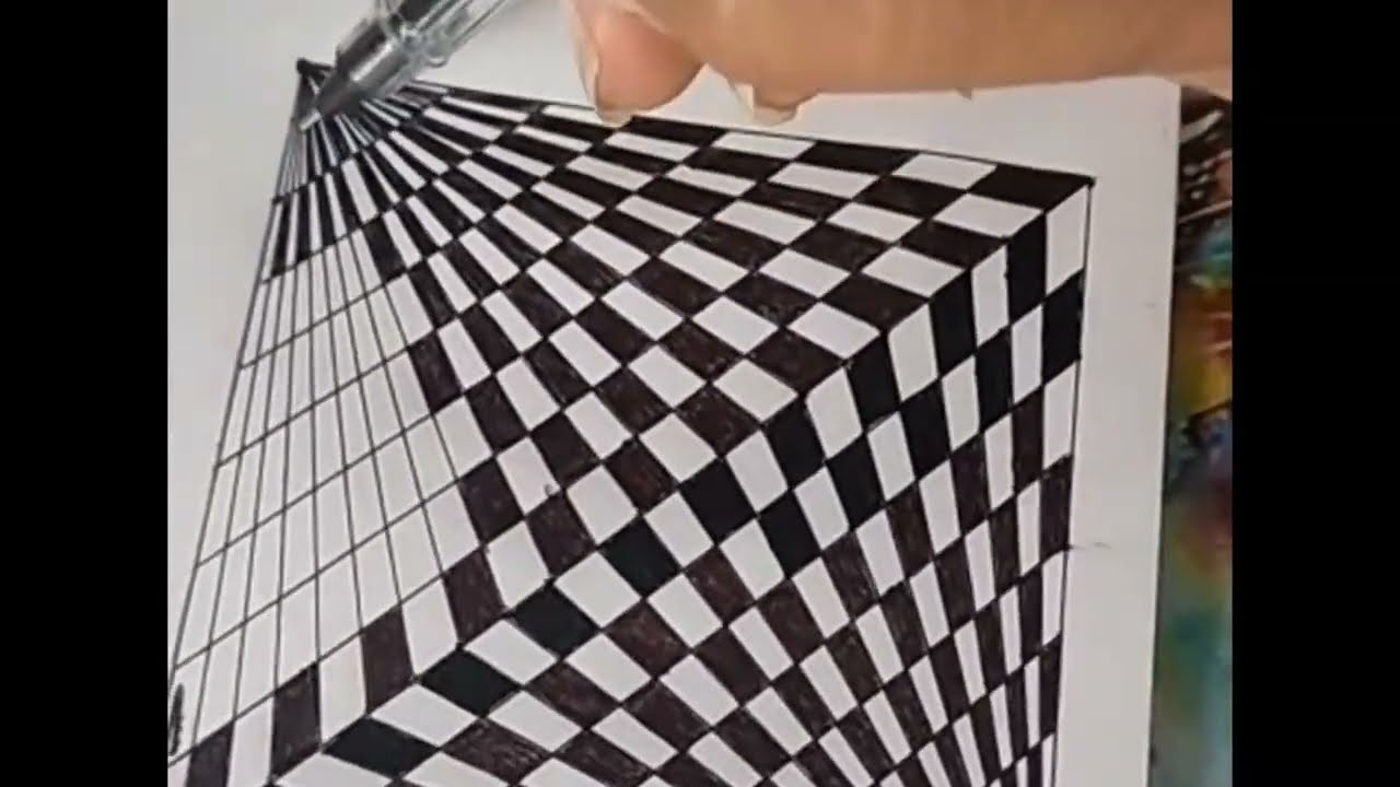 Amazing 3D Illusion Drawing | Mind Blowing Art #video#illusion#doodle#3d#3dillusion#mindrelaxing#art