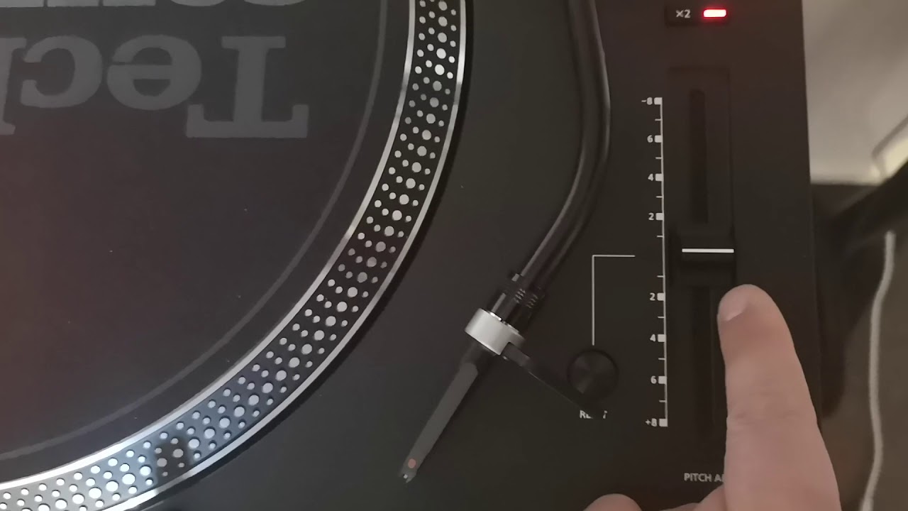 How to adjust Technics SL-1210MK7 pitch 0% position and auto adjust deck settings