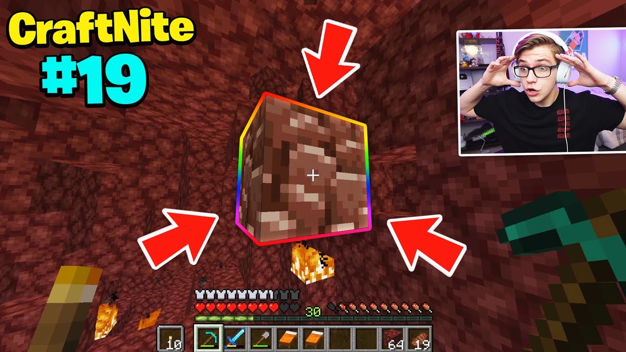 CraftNite: Episode #19 - I FOUND NETHERITE... (so rare)