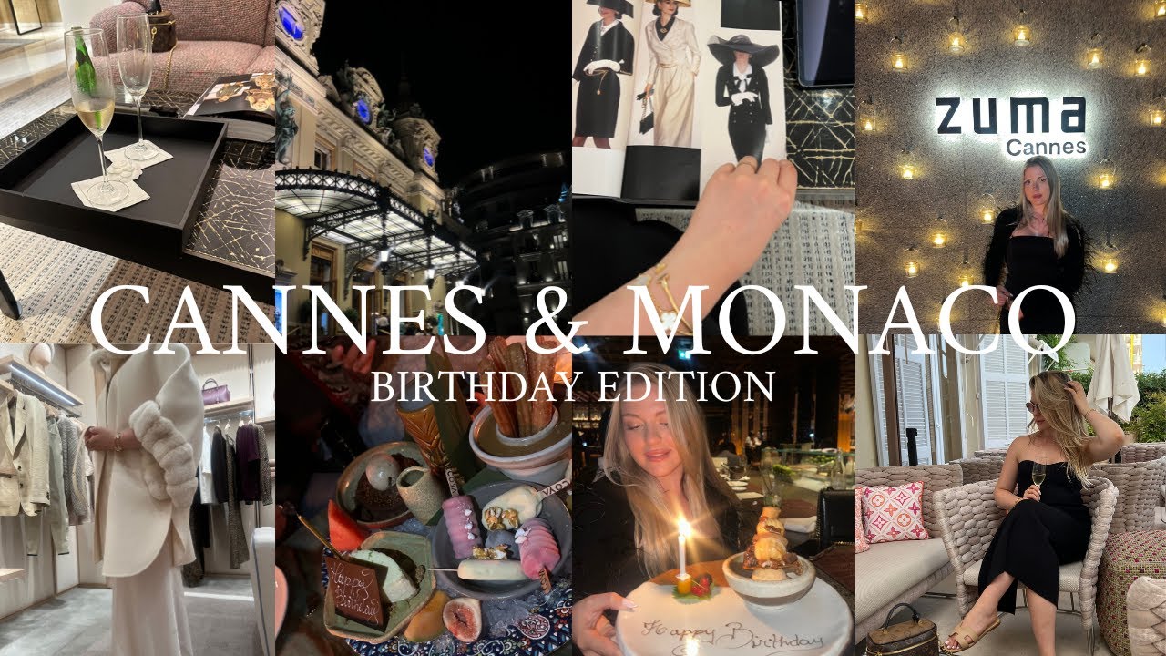 Cannes and Monaco! Cote d'azur as a place for millionaires* restaurants, hotels, shopping