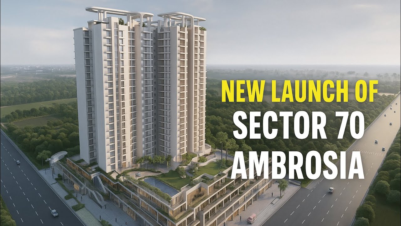 Gurgaon's Sector 70 Just Got UPGRADED &ndash; Welcome to Ambrosia! 😍 || SPR ROAD 🛣️ || Hurry Up !!