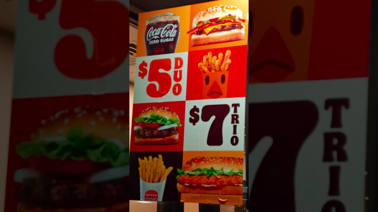 Burger King Duo & Trio Meal Deals 🍔 2 for $5 or 3 for $7 | Ends This Month!
