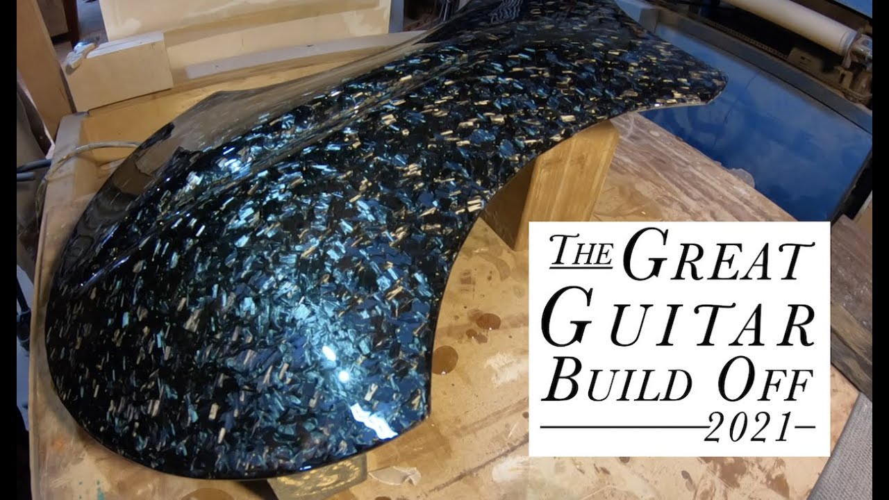 Part 1 Forged Carbon Fiber Floating Top Guitar by James Herbert GGBO 2021
