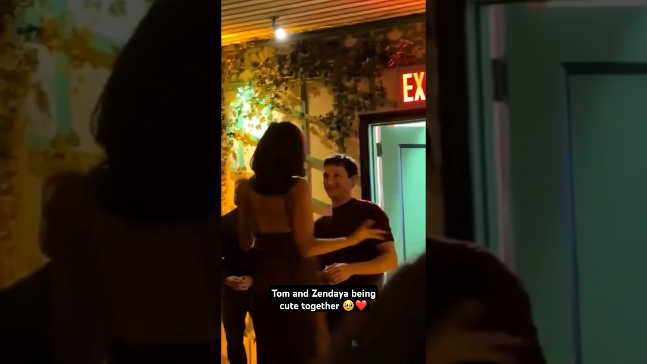 tomdaya being cute together 🥹❤️  Tom Holland and Zendaya Bero event #tomholland #spiderman #zendaya