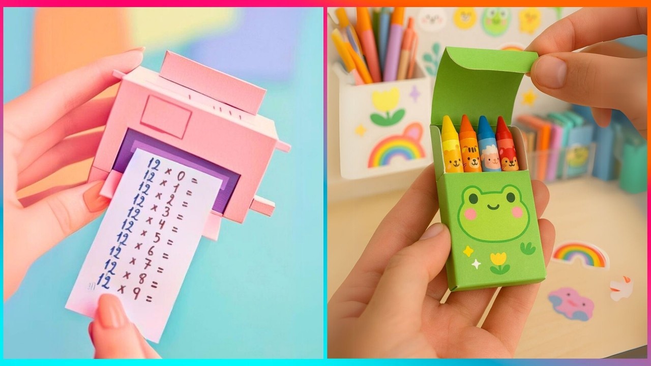 46 идей DIY школьных принадлежностей, которые может попробовать каждый