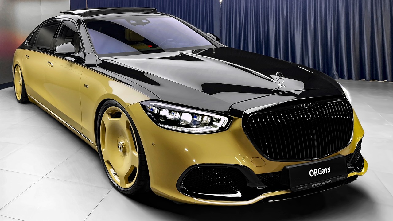 2026 Mercedes Maybach S 680 V12 Virgil Abloh - Sound, Interior and Exterior