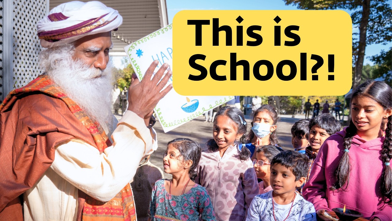 Why These Kids Love Going to Sadhguru's School