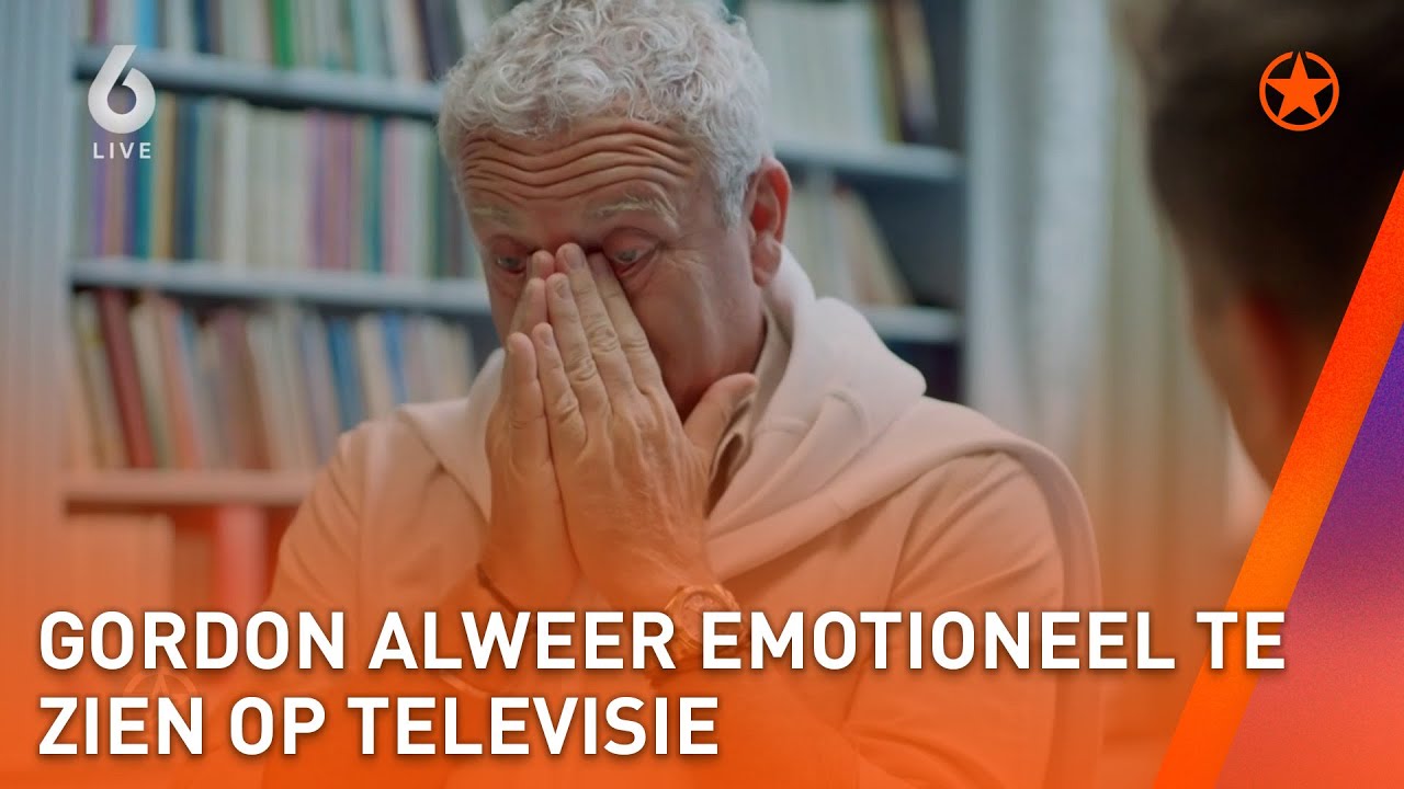 De TRANEN van GORDON ALWEER te zien OP TV... | SHOWNIEUWS