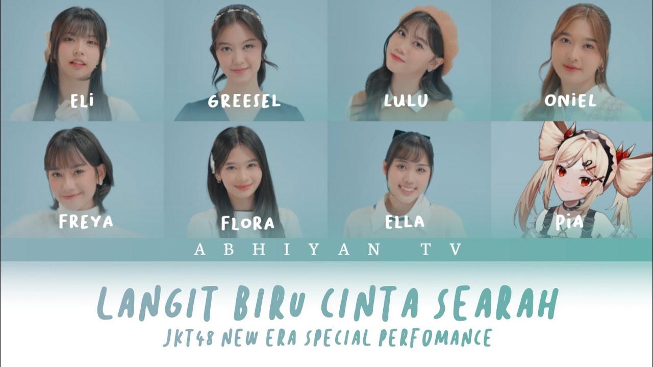 JKT48 - Langit Biru Cinta Searah (New Era Special Performance) | Color Coded Lyrics