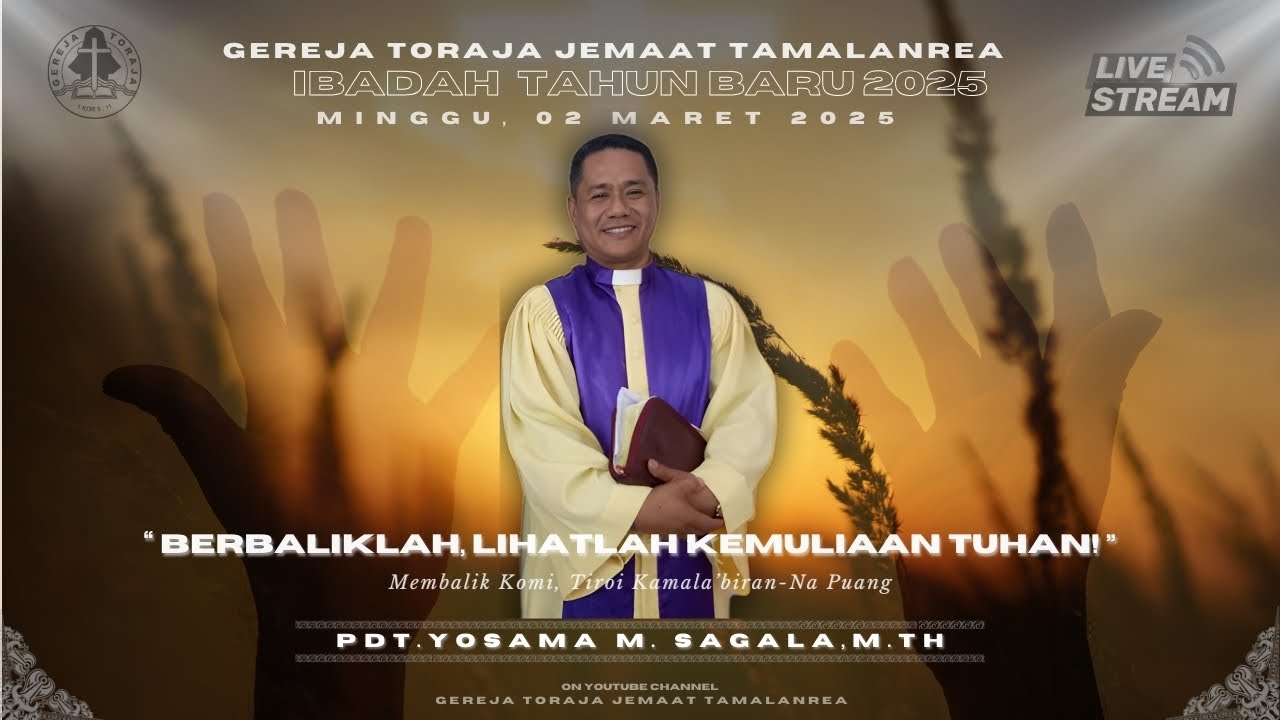 Ibadah Minggu, 02 Maret 2025 | Gereja Toraja Jemaat Tamalanrea