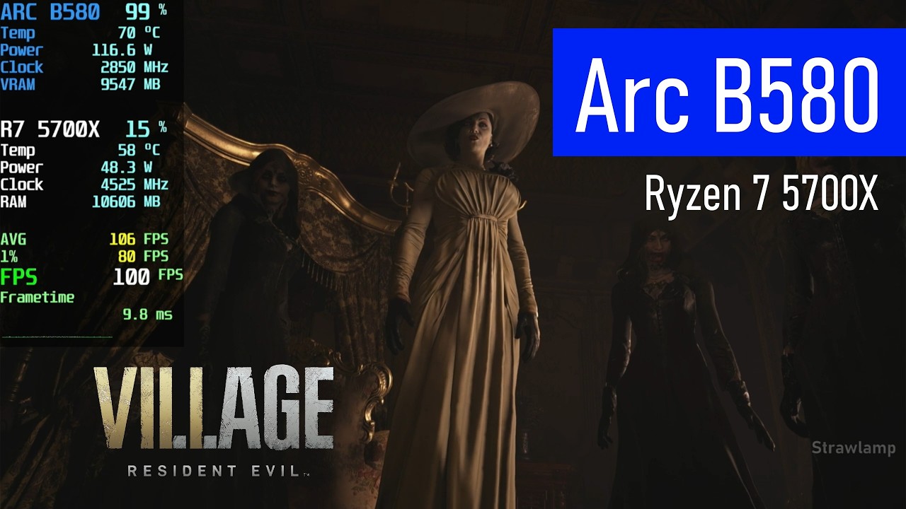 Resident Evil Village | Arc B580 12GB | Ryzen 7 5700X