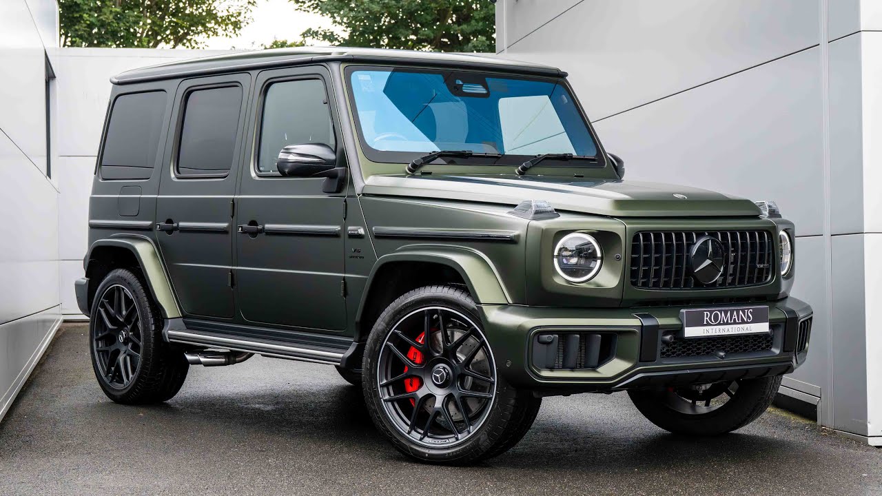 2025 Mercedes-AMG G63 Magno Edition - MANUFAKTUR Olive Magno - Walkaround + Exhaust Sound