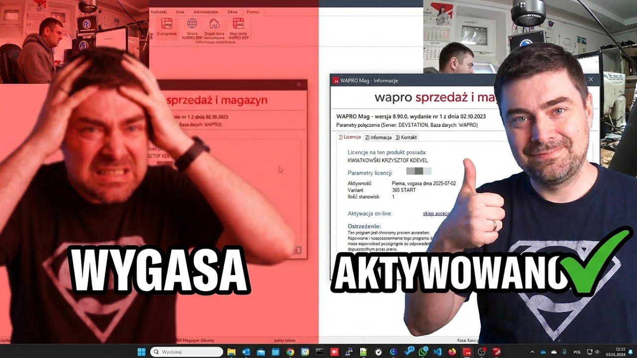 Jak przedłużyć i aktywować licencję na program WAPRO Mag | Instrukcja krok po kroku.