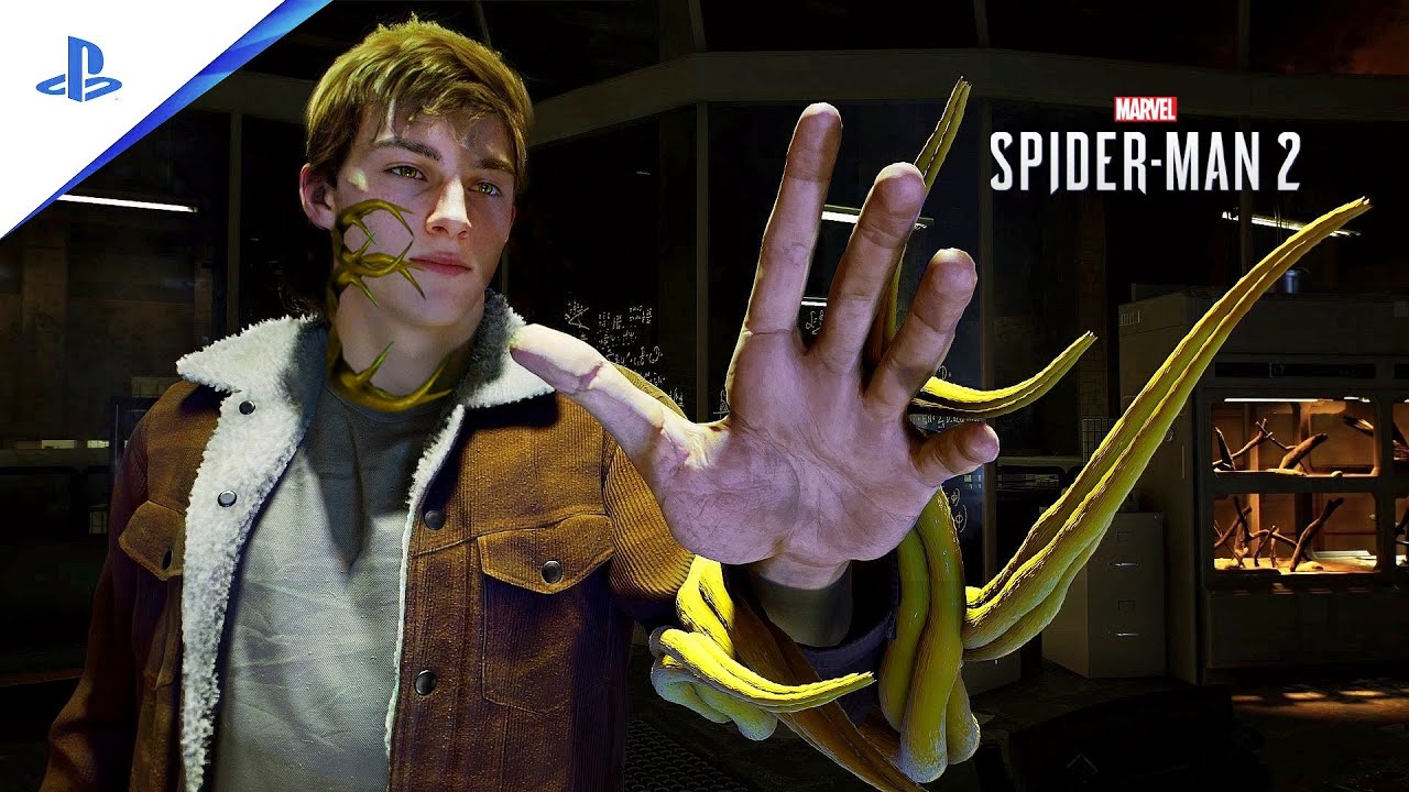 Marvel's Spider-Man 2 New Yellow Symbiote Peter Gives Up His Suit To Save Lizard & Hidden Scenes