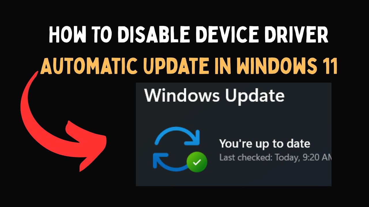 Как отключить автоматическое обновление драйверов устройств в Windows 11