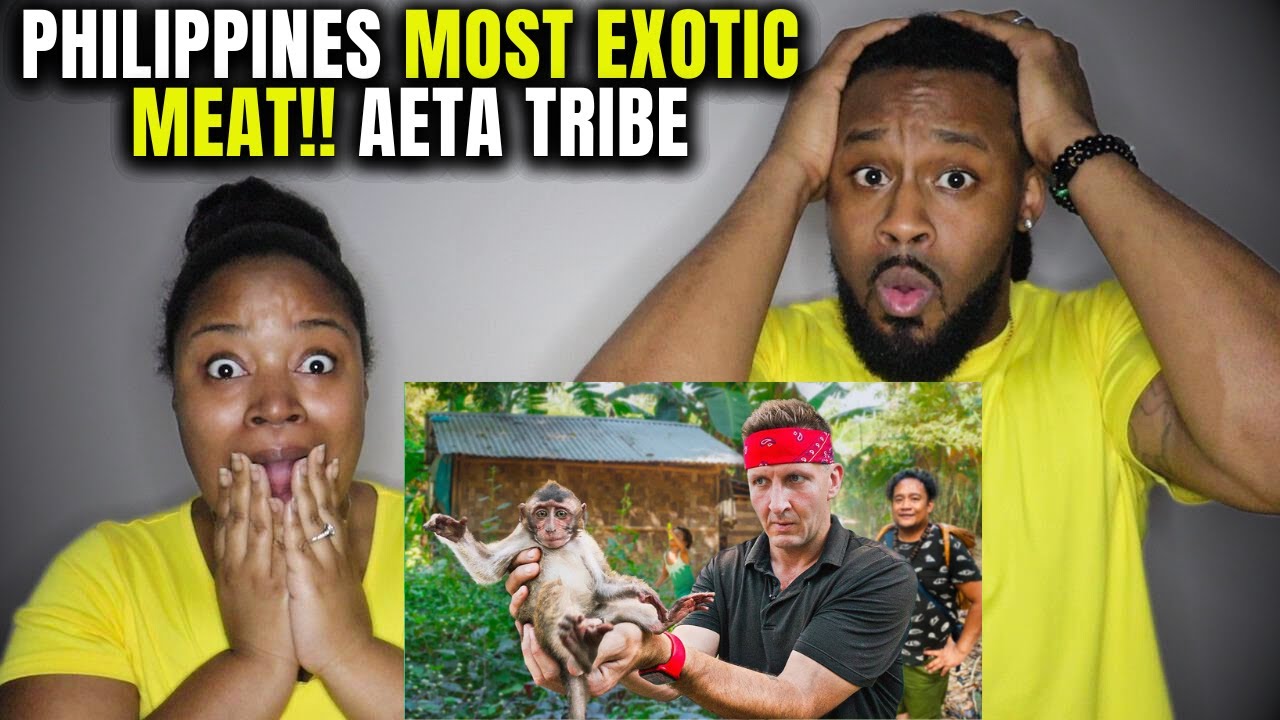 🇵🇭 EATING WITH THE AETAS! | Americans React to Philippines Most Exotic Meat with the Aeta Tribe