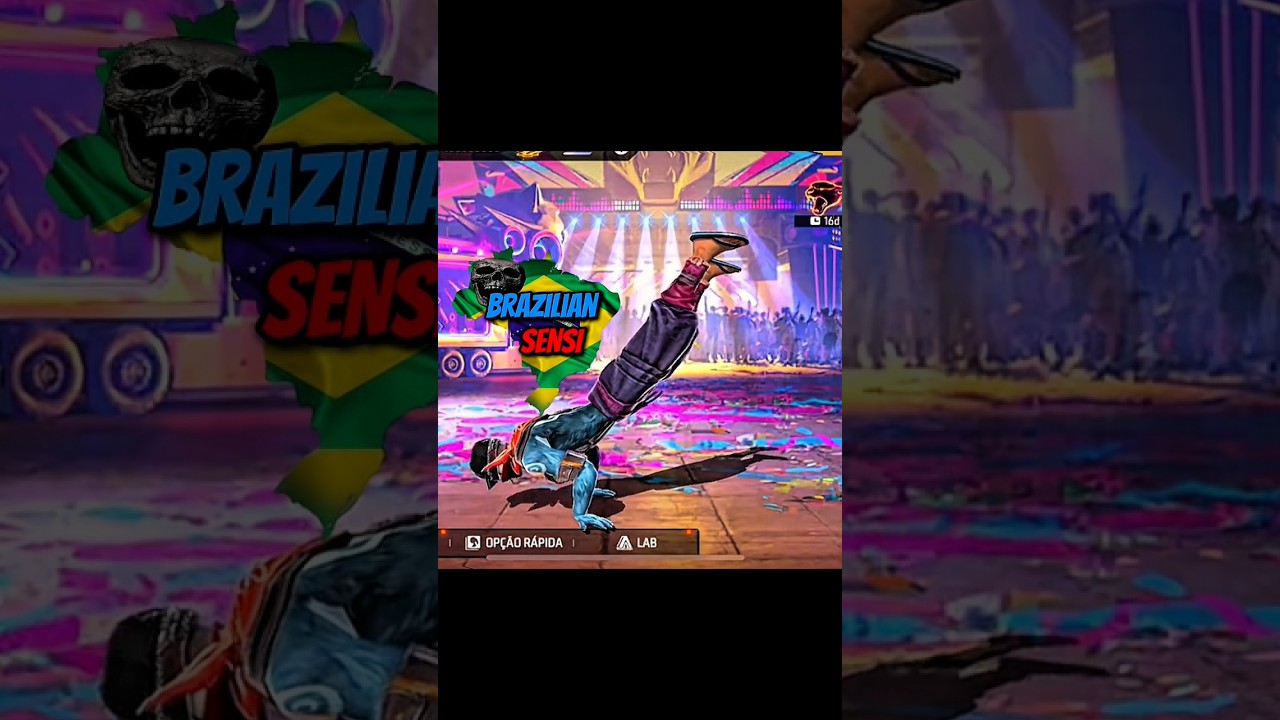 FREESTYLE SENSI ☠️🇧🇷 #aimbotpotente #movement
