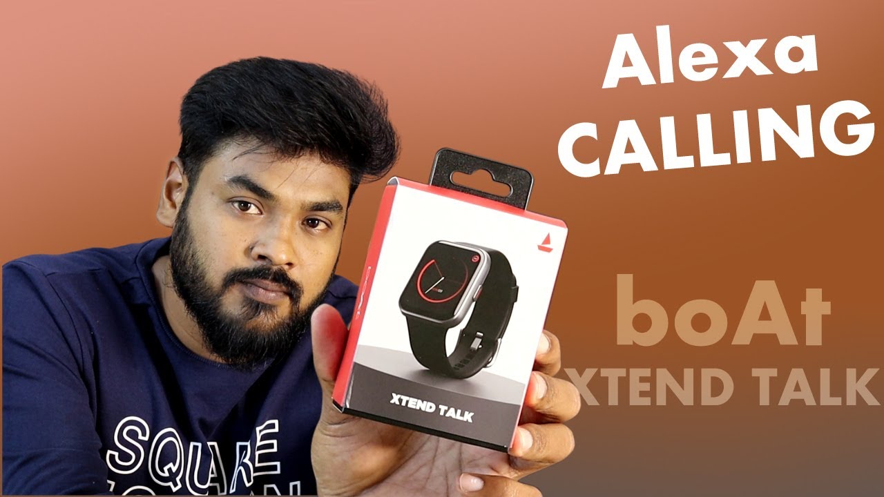 Bluetooth and Alexa watch at 2999 | boAt Xtend Talk
