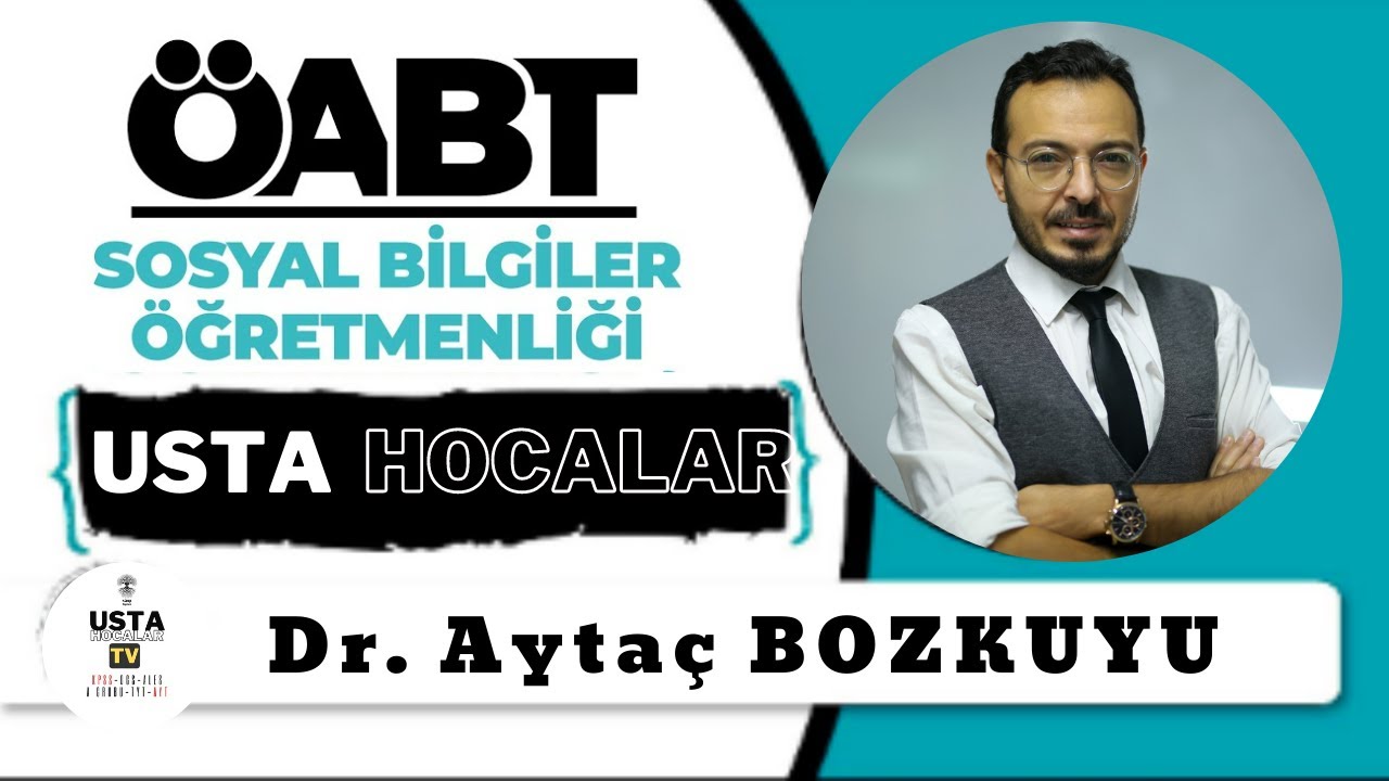 1) Antropoloji(ÖABT)/ Sosyal Bilgiler Öğretmenliği