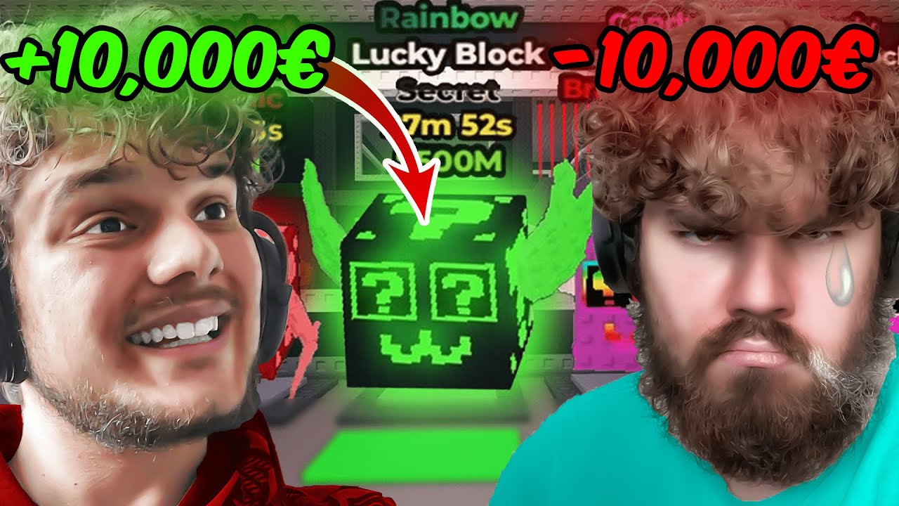 PACK OPENING de Lucky Block les PLUS RARES de Steal A Brainrot avec @atmrbx  ! (je gagne 10,000&euro;🤯)