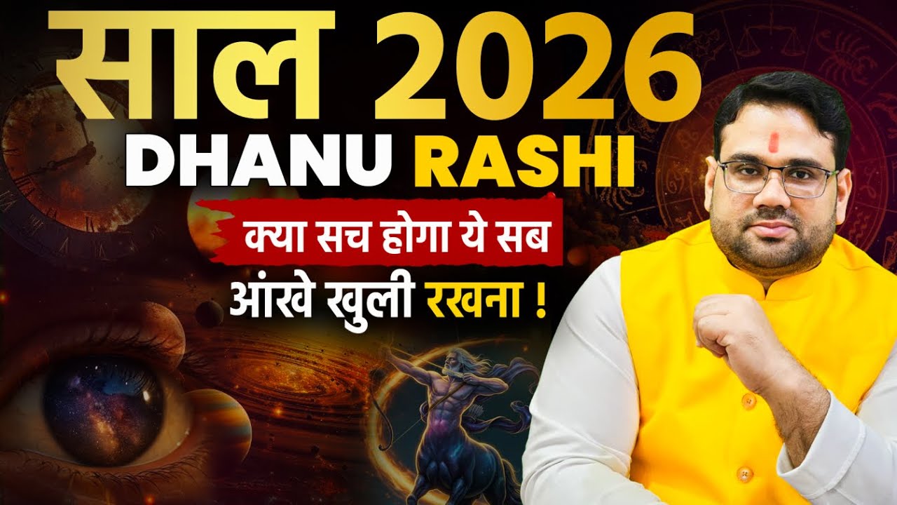साल 2026 धनु राशि क्या सच होगा ये सब आँखें खुली रखना | Yearly Prediction by Manvender rawat
