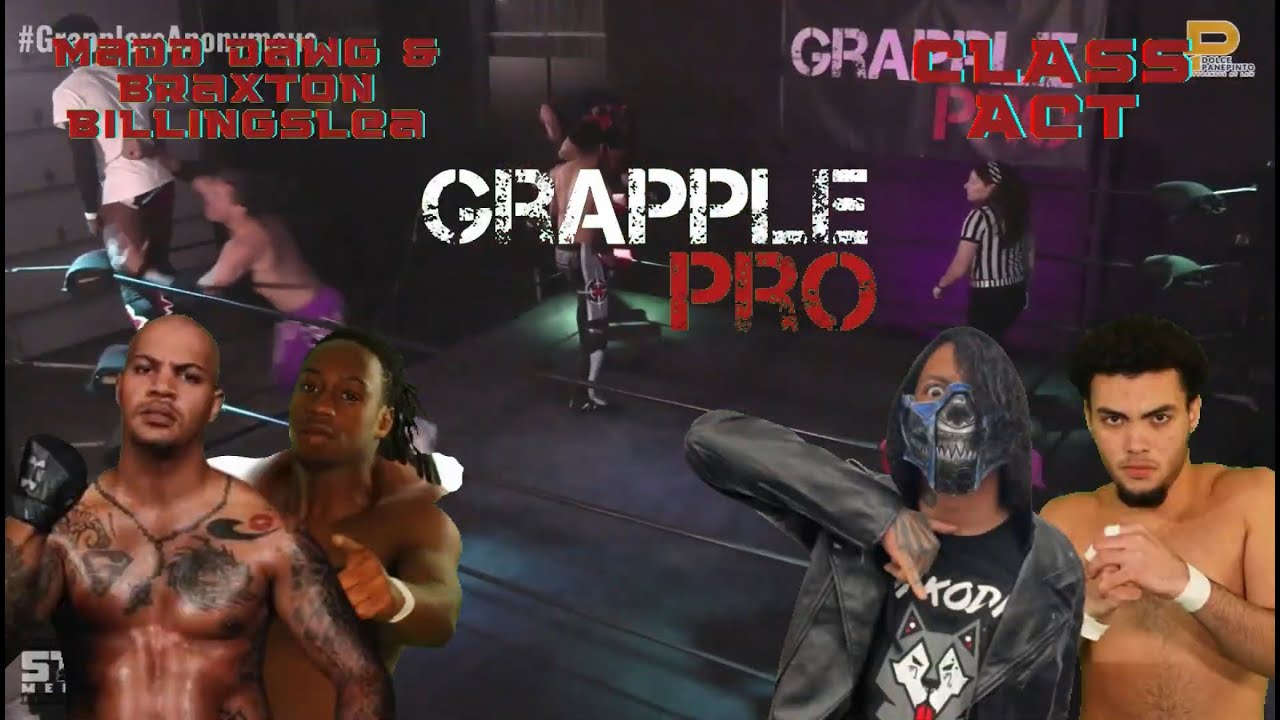 Live Pro Wrestling Grapple Pro Episode 107 Class Act vs.  Madd Dawg & Braxton Billingslea