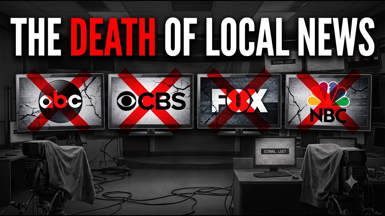 Закат местных новостей на каналах ABC, CBS, FOX и NBC