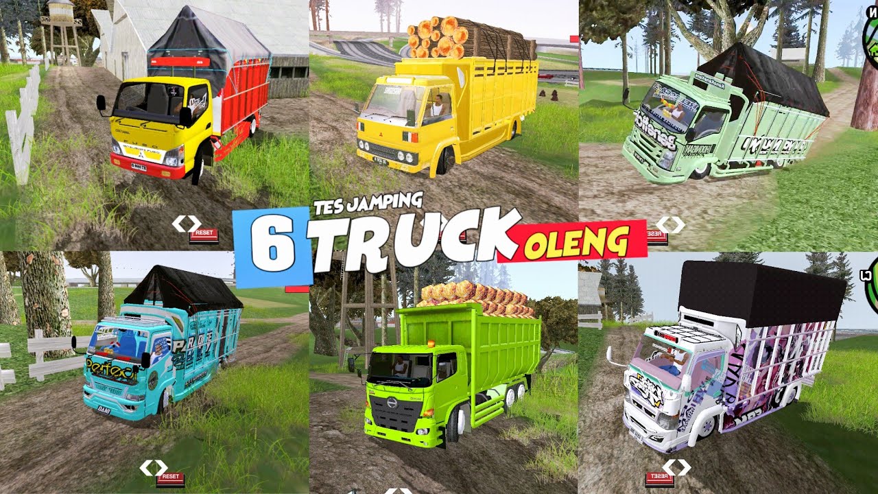 Tes jamping 6 truk oleng kira kira truk oleng mana yang terbaik