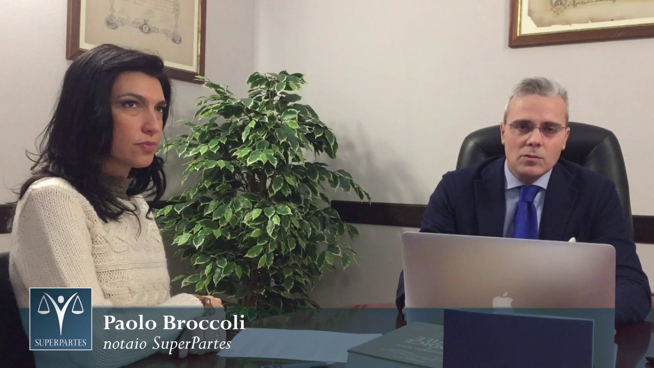 La donazione indiretta - notaio Paolo Broccoli, SuperPartes