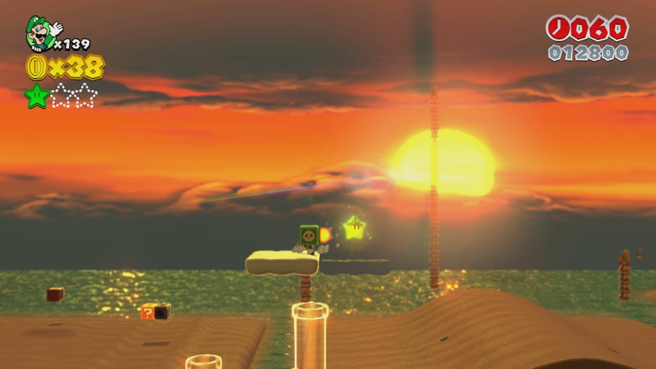 sunshine seaside - super mario 3D world ost (slowed + reverb) (1 hour)