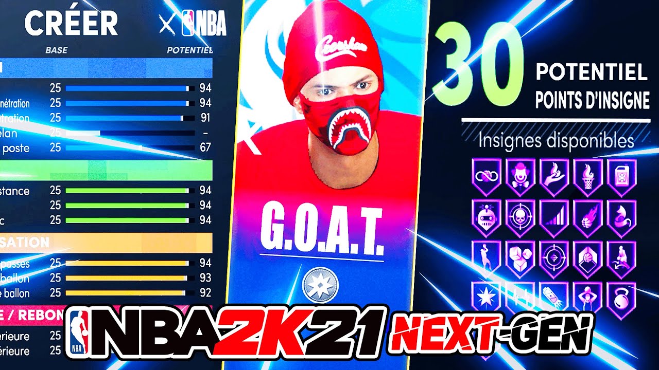 NBA 2K21 PS5 - Je vous présente le MEILLEUR BUILD DU JEU ! (non, ce n'est pas un AF)