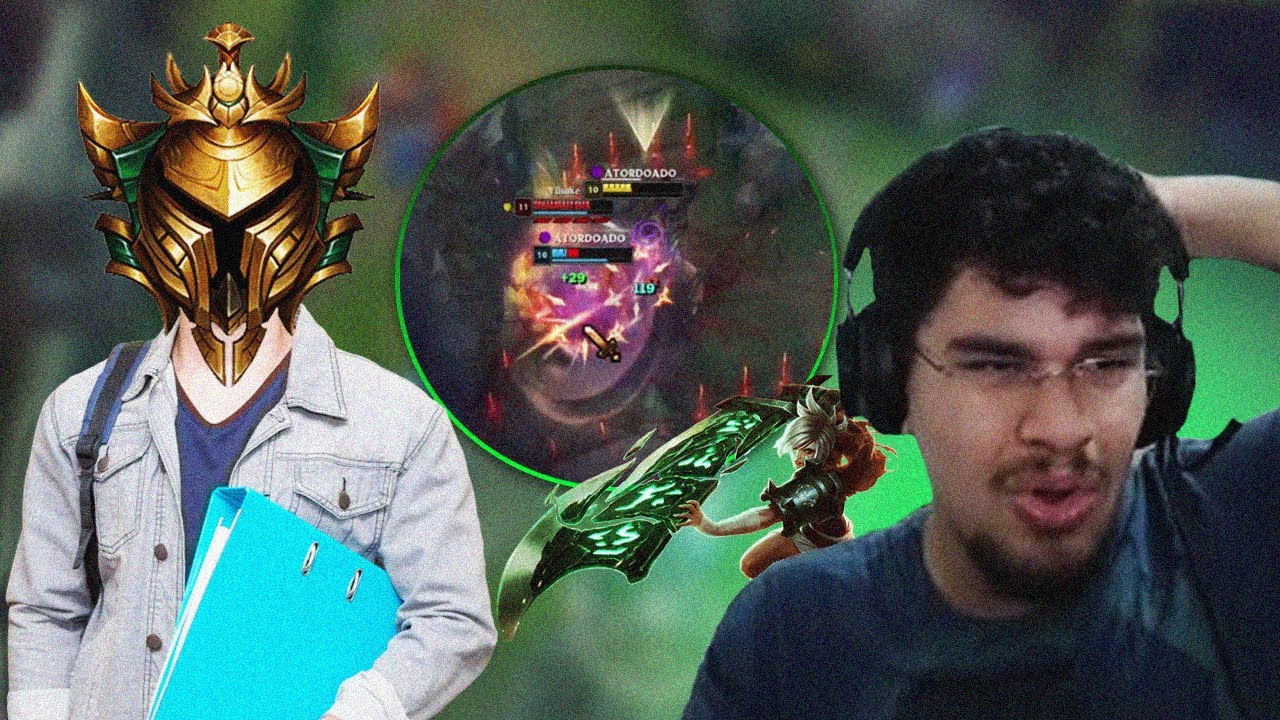 DAR COACH NO LOW ELO É IMPREVISÍVEL (COACH RIVEN)