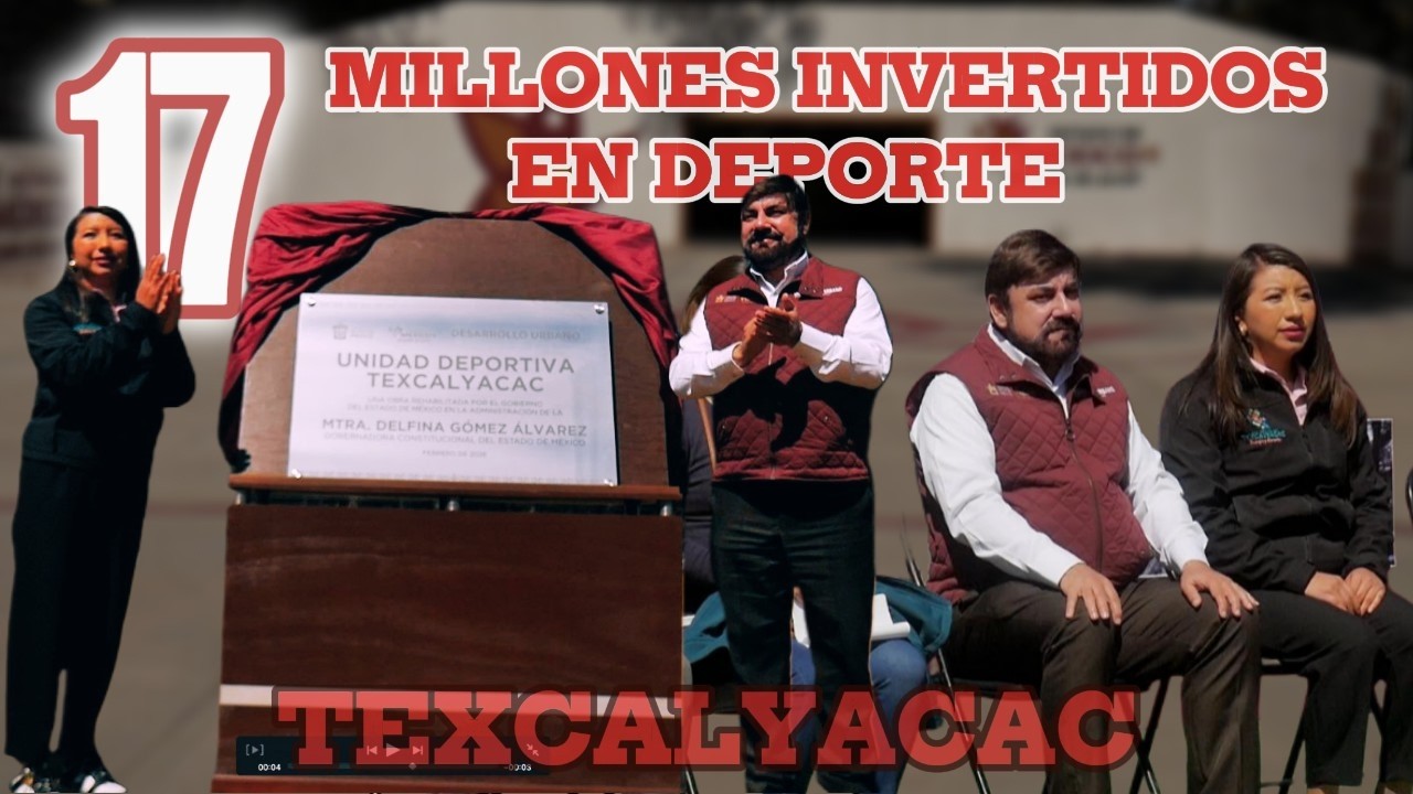 ⚽ Texcalyacac renace: rehabilitan Unidad Deportiva con inversión histórica