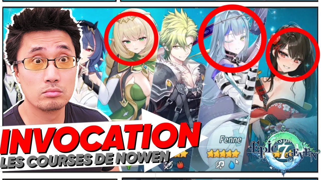 Je fais mes courses mdr ! Invocation de la Proph&eacute;tie sur Epic Seven !!!