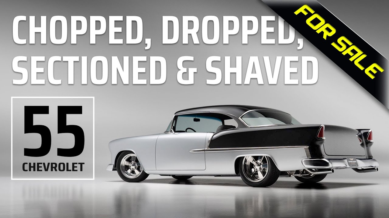 [SOLD!] 1955 Chevrolet Bel Air For Sale | Custom Pro Touring Show Car 502 Crate Engine 6-Speed