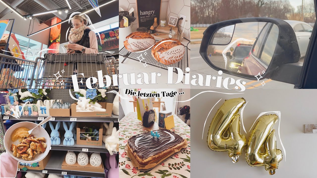 Februar Diaries 🚔🎂 Steven wird 44 | kleiner Autounfall | Bealls | Homebody Alltag