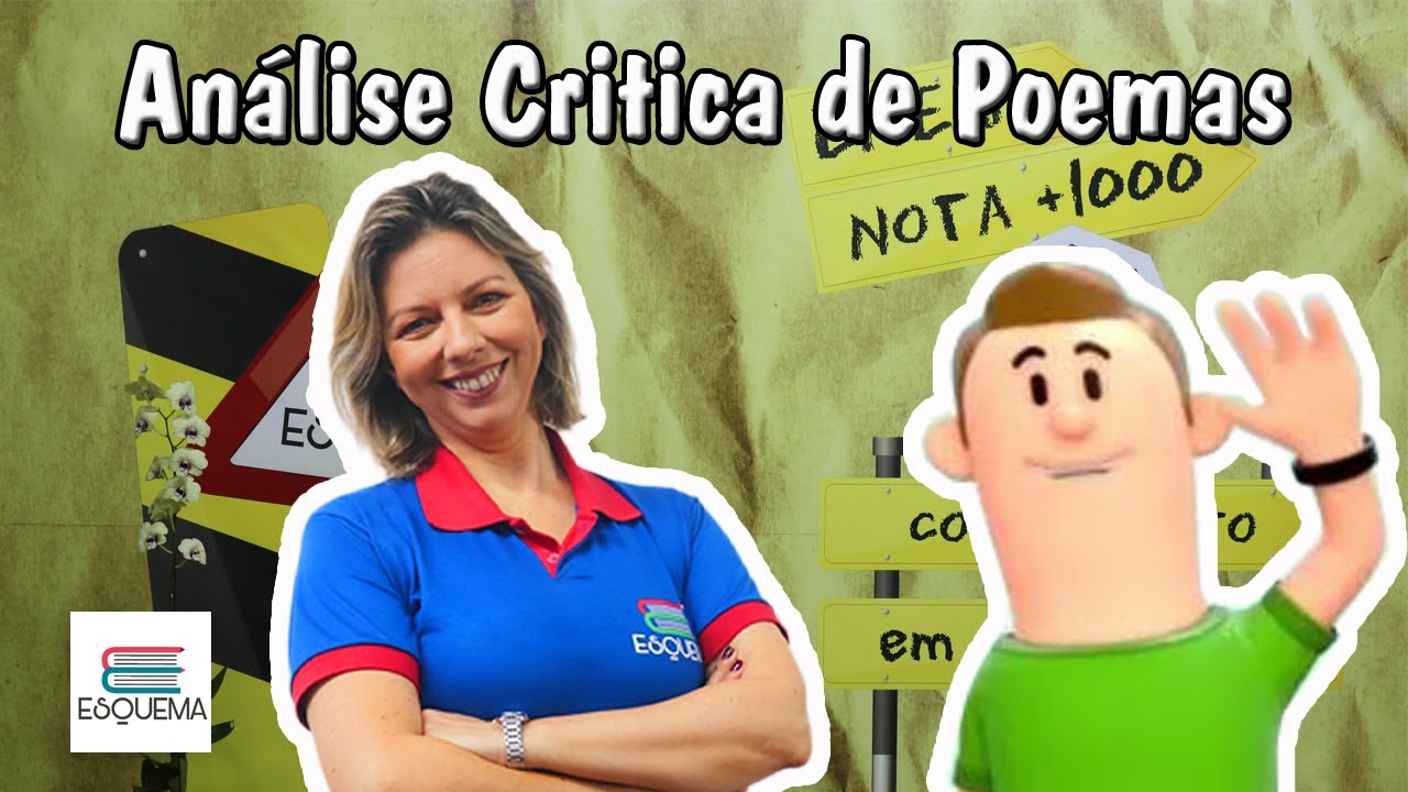 Análise Critica de Poemas - Parte 1 | Esquema Redação
