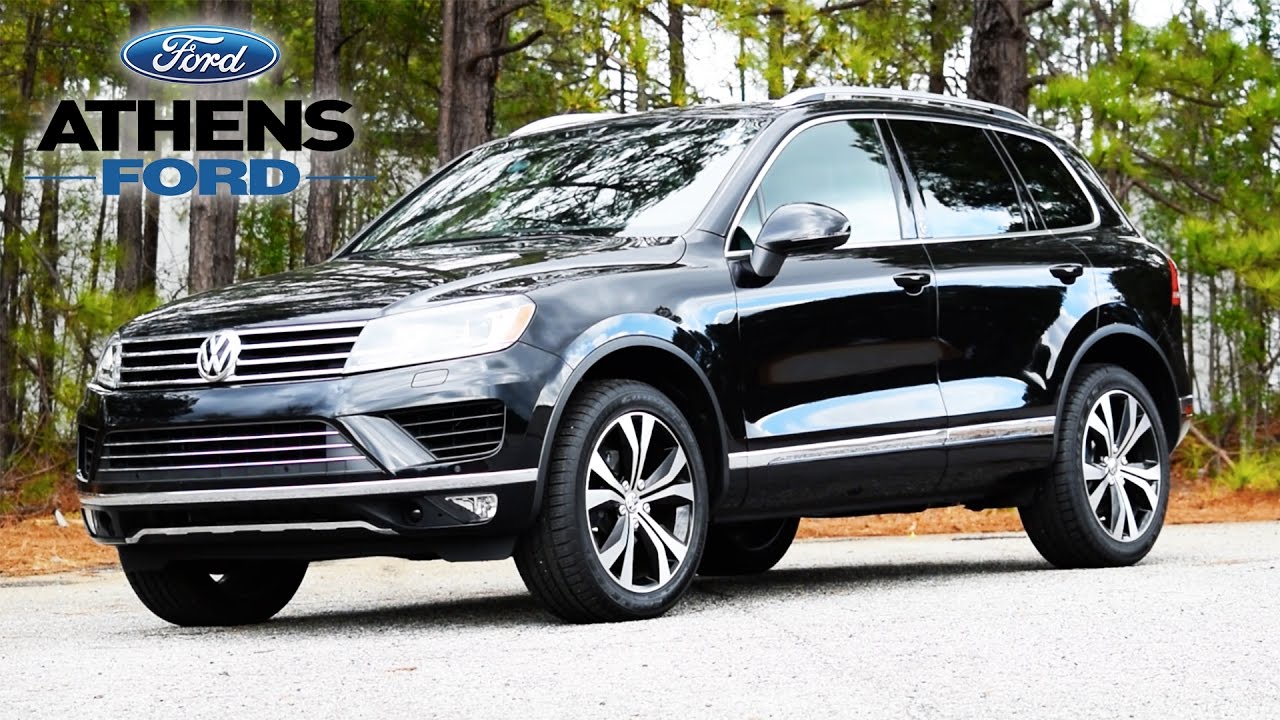 2017 VW Touareg V6 Wolfsburg Edition - A Family SUV with over 7000 lb. Towing Capacity