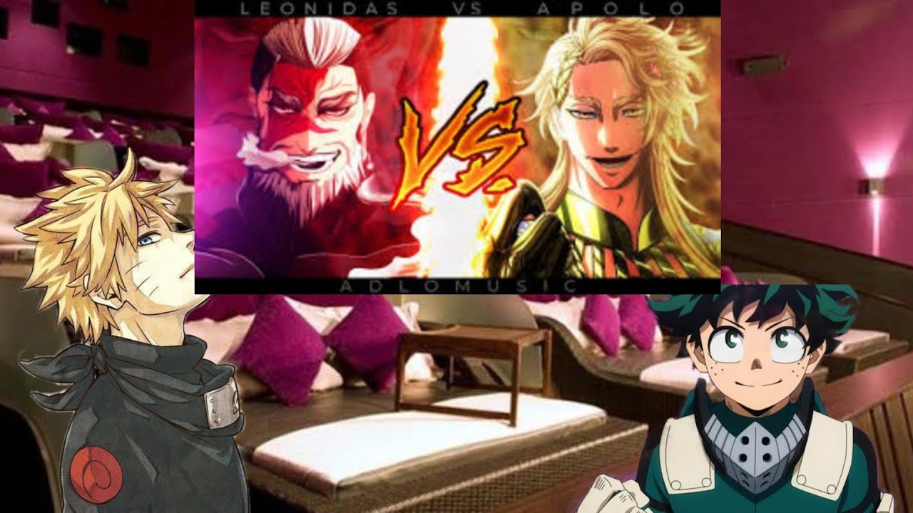 Dos pilares multiversales cap19 Leónidas vs Apolo(Naruto y bnha reaccionan a universo y dimensiones)