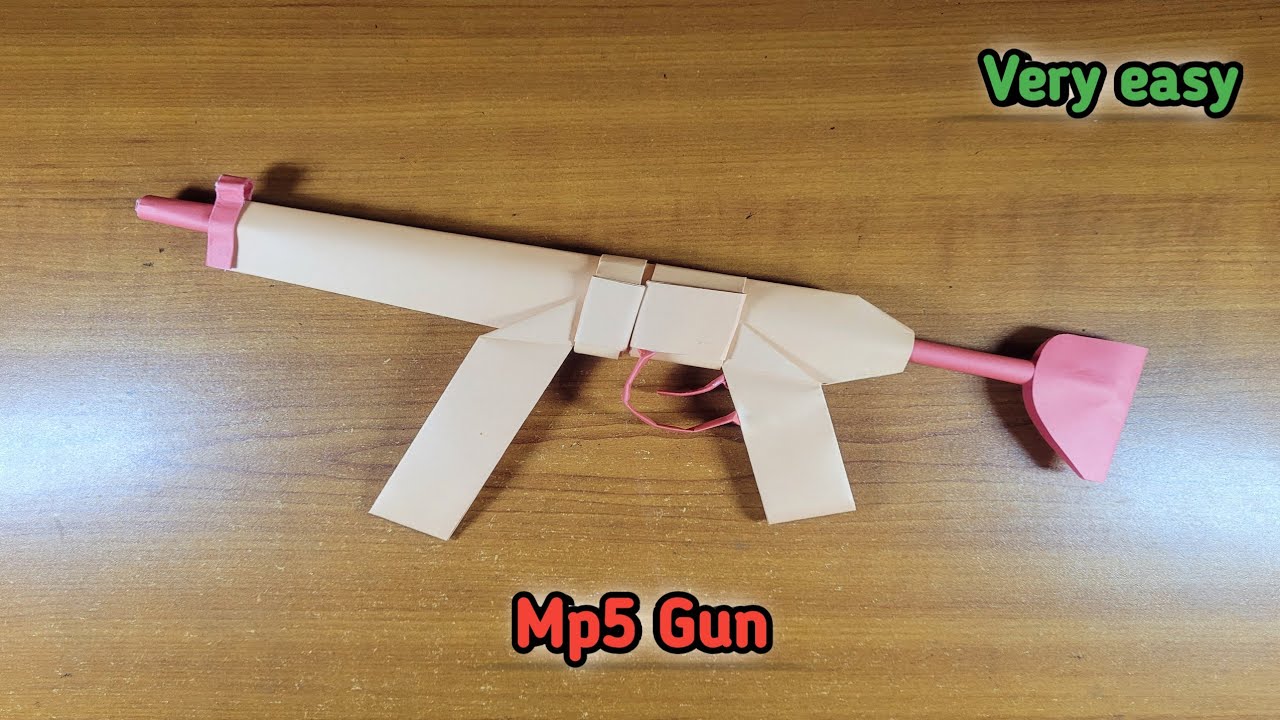MP5 Gun Making From Paper | How To Make A Paper Gun | Paper Gun