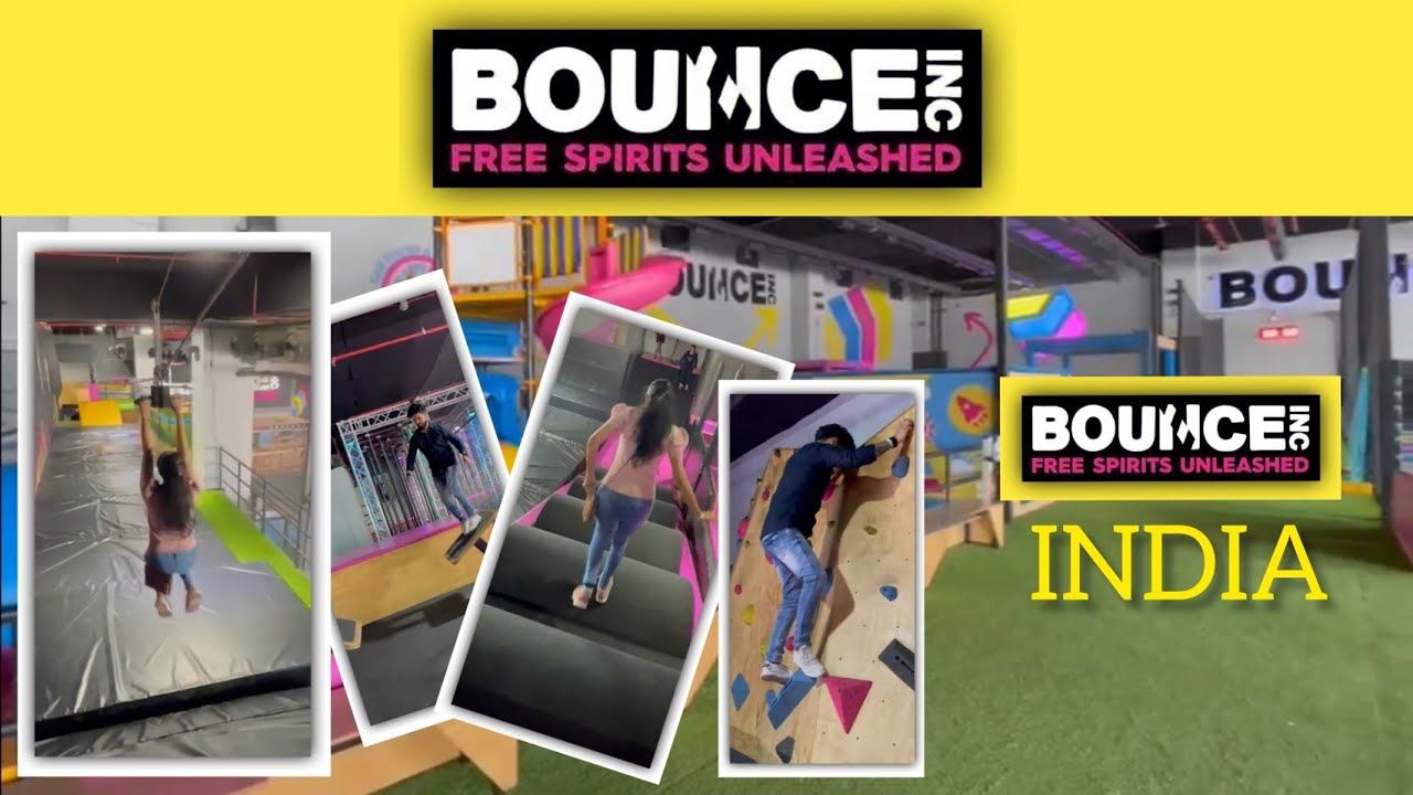 BOUNCE INDIA Largest Trampoline Park || BOUNCEinc,Infinity Mall Malad West || Adventures Experience.