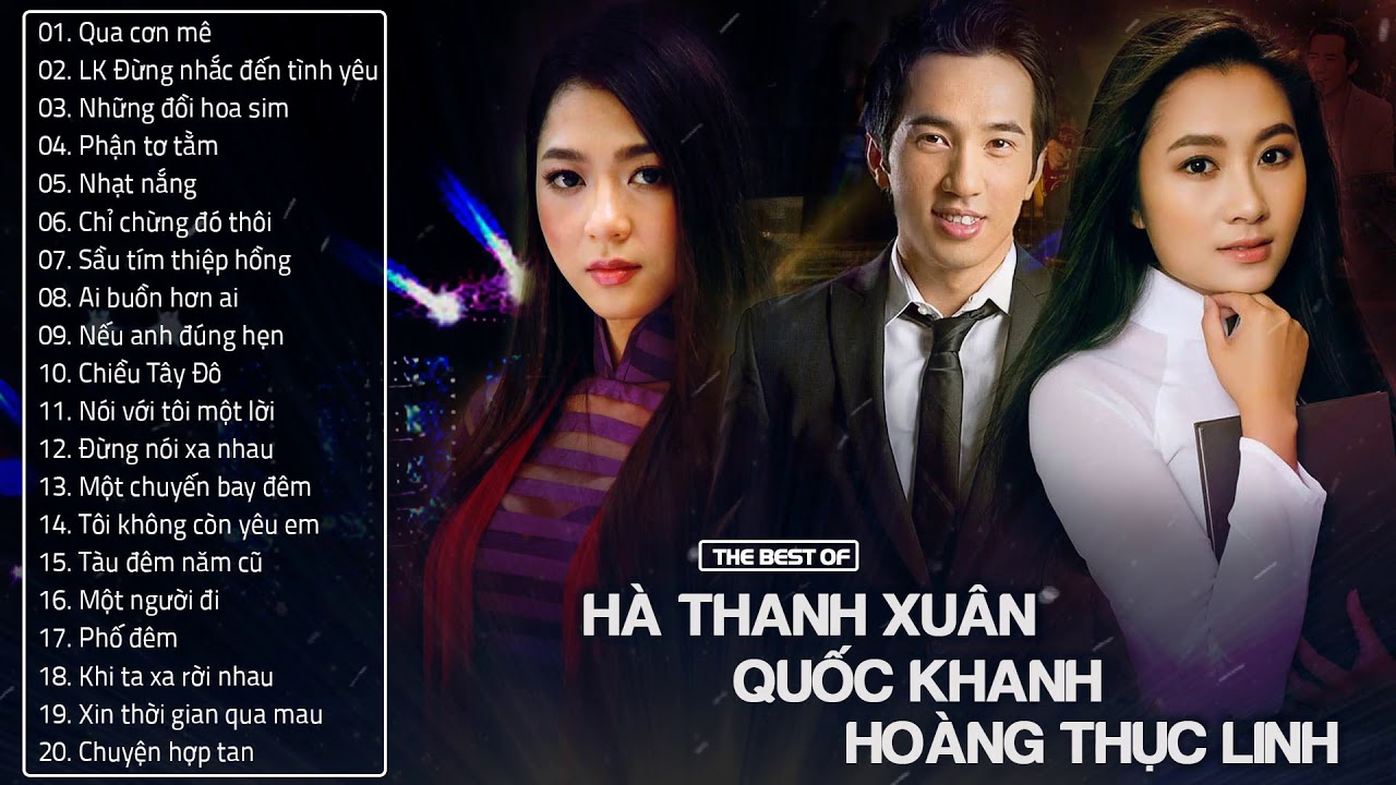 Tuyệt Phẩm Nhạc Vàng Bolero Trữ Tình Hải Ngoại | Quốc Khanh, Hoàng Thục Linh và Hà Thanh Xuân